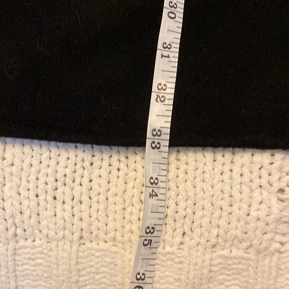 Faconnable black wool sleeveless dress size 2 - Picture 6 of 6